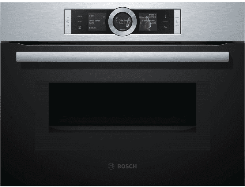 Lò nướng kèm vi sóng âm tủ Bosch CMG636BS1 Serie 8