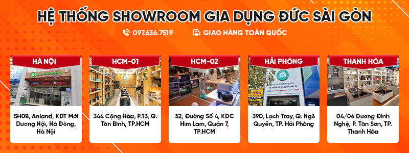 Hệ Thống Showroom Gia Dụng Đức Sài Gòn
