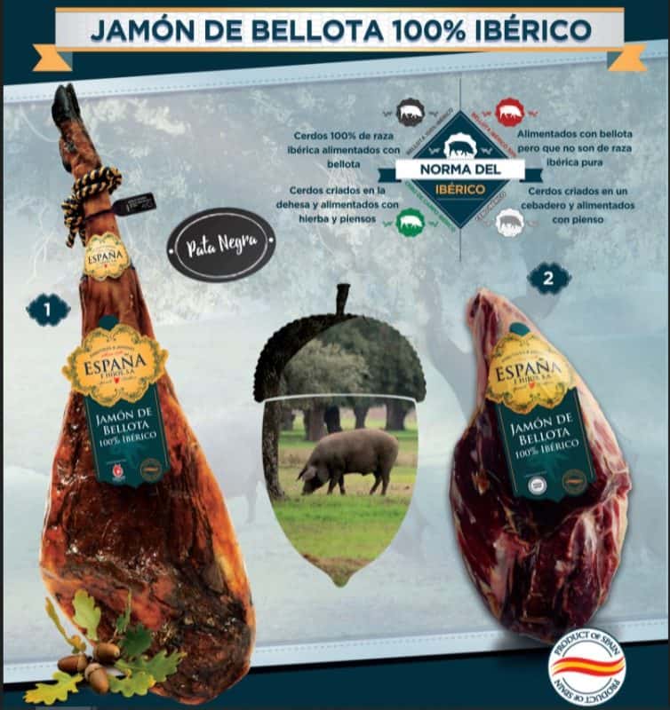 Thịt Heo Muối Jámon Ibecrio Tây Ban Nha 100%