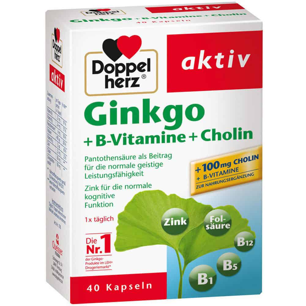 Thuốc Bổ Vitamin B + Cholin Ginkgo - 40 Viên