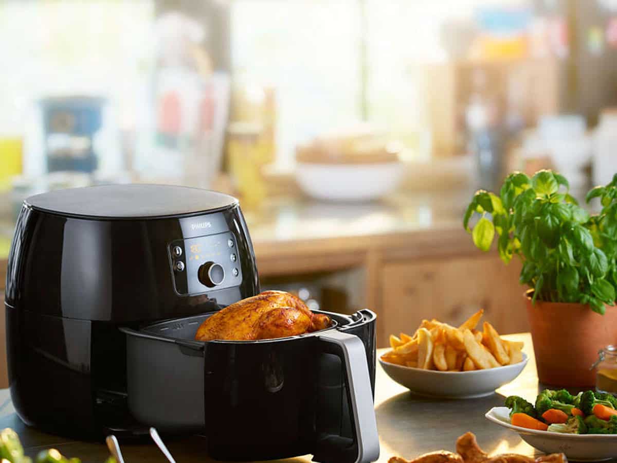 Аэрогриль leacco af010 air fryer black