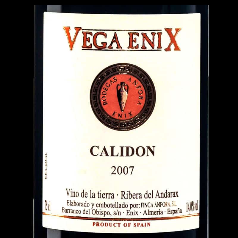 Rượu Vang Vega Enix Calidon 2007