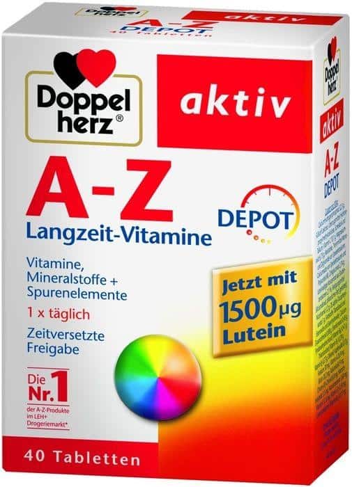viên uống tổng hợp vitaminDOPPELHERZ A-Z DEPOT