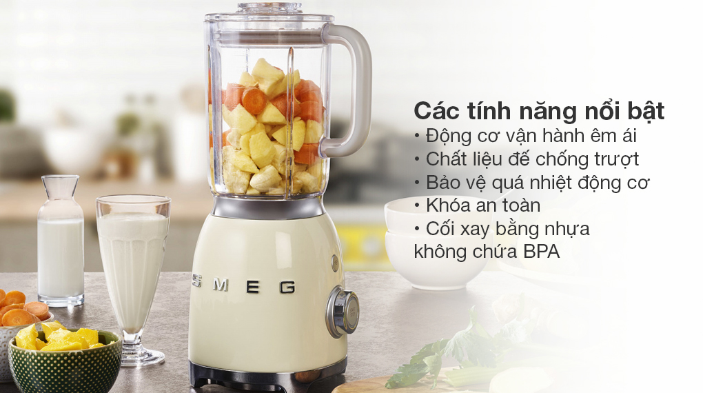 may xay sinh to smeg blf01 5 Gia Dụng Đức Sài Gòn