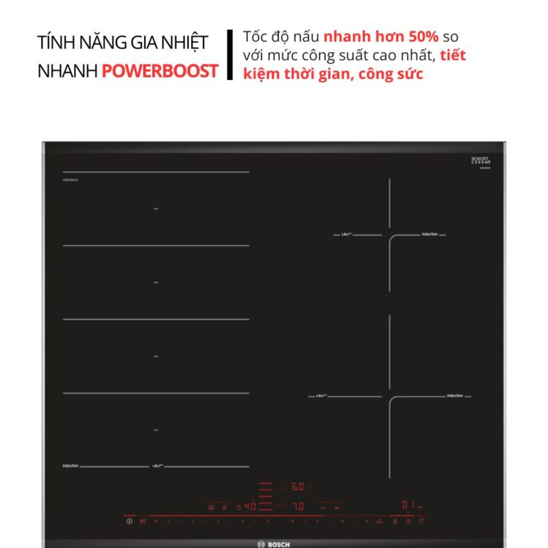 Bếp từ Bosch PXE675DC1E Series 8