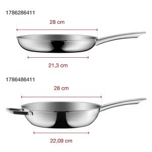 chao inox wmf profi 28 cm 22 Gia Dụng Đức Sài Gòn