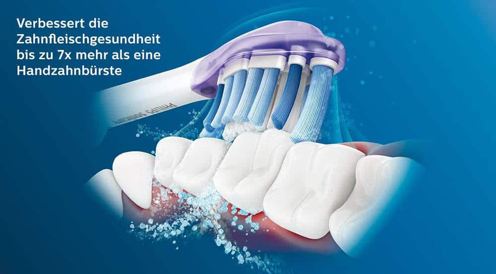 Bộ 4 Đầu Bàn Chải Điện Philips HX9054/17 Sonicare Premium Gum Care - Màu Trắng