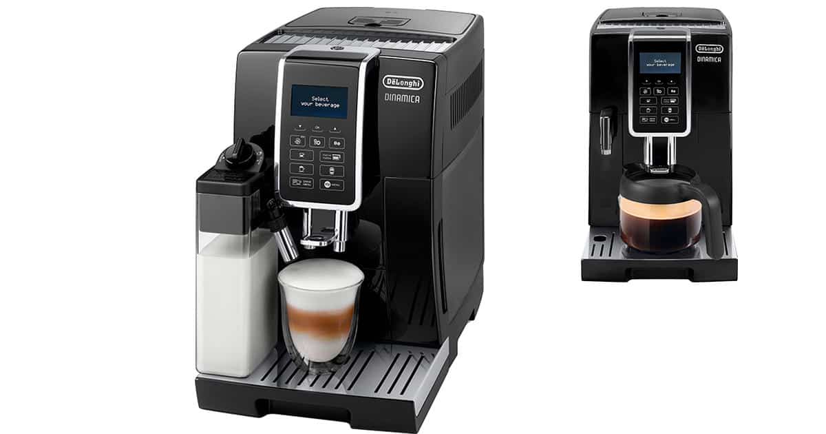 Máy pha cafe DeLonghi ECAM 356.57.B Dinamica Nhập Khẩu Đức & EU
