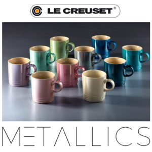 Cốc LeCreuset Metallics 350ml Cool Mint