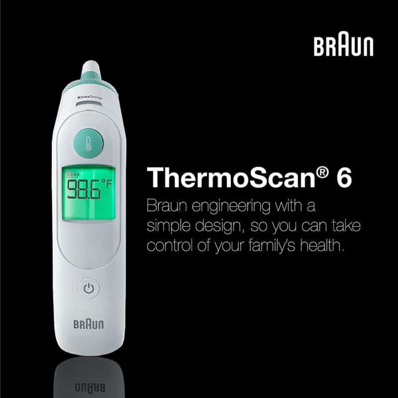 Nhiệt Kế Hồng Ngoại Braun IRT 6515 ThermoScan 6