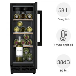 Tủ rượu vang Siemens KU20WVHF0 iQ500 21 chai âm tủ