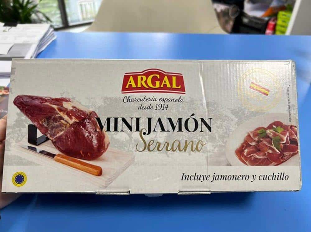 Thịt Heo Muối Argal Mini Jamón Serrano 1kg