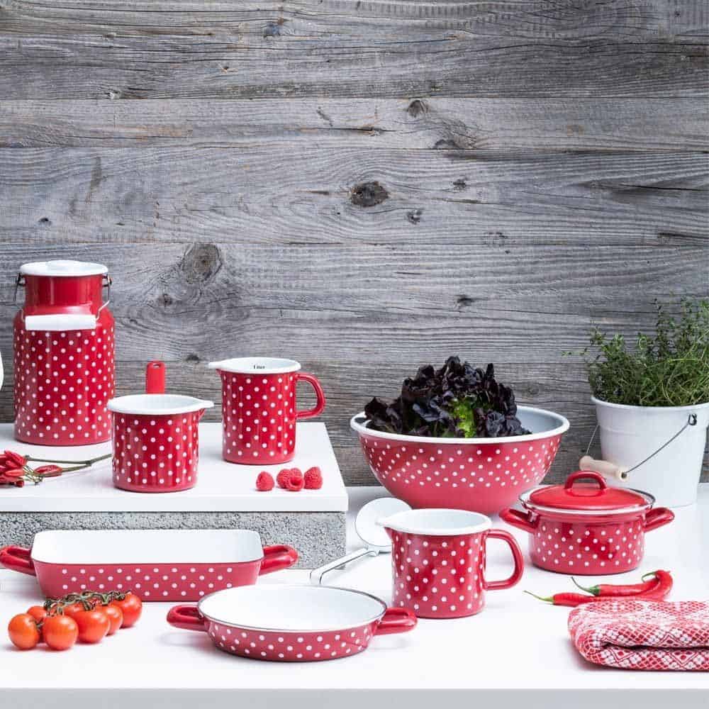 Chảo Riess Country 0044-077 20cm Spot Red