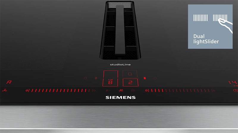 Bếp Từ Kết Hợp Hút Mùi Siemens iQ700 EX807LX57E - 80cm