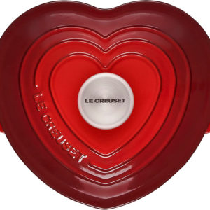 Nồi Gang Le Creuset Heart Cocotte Cerise 1,9L