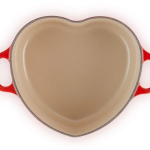 Nồi Gang Le Creuset Heart Shaped Casserole with Heart Knob 1,9L