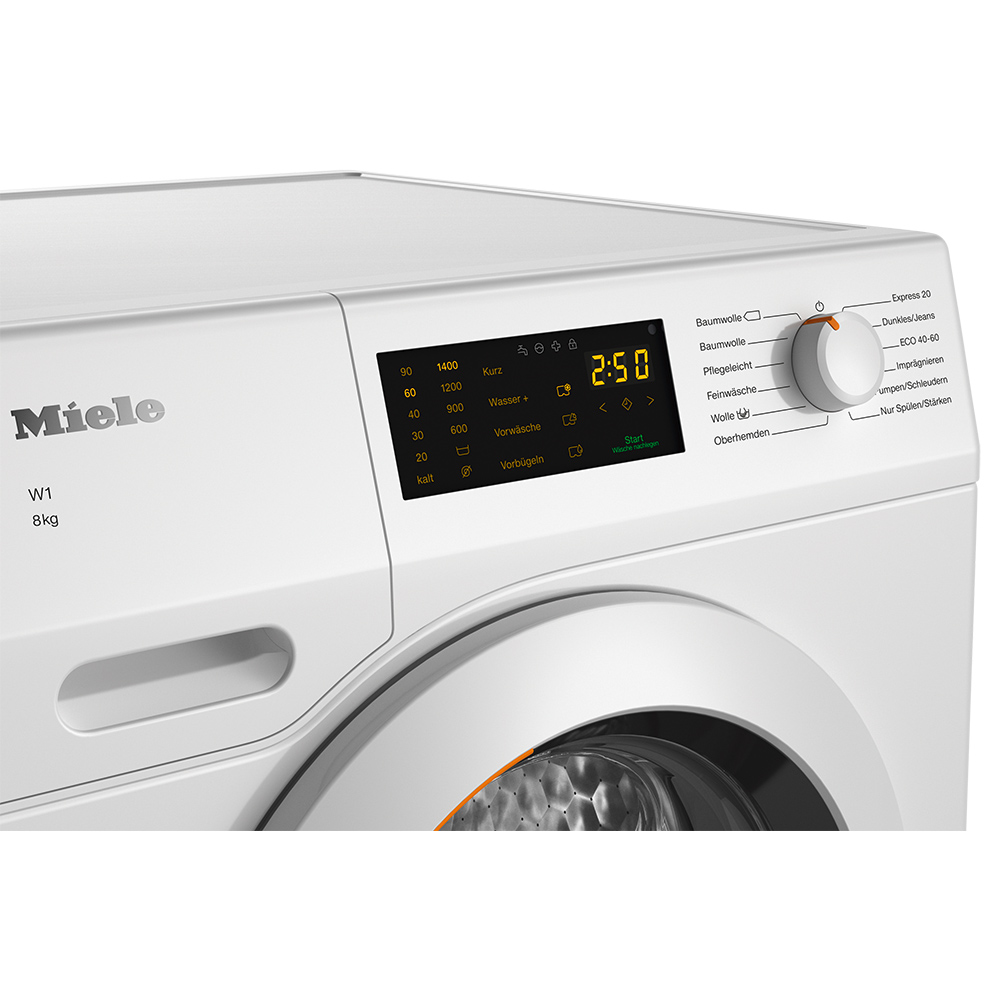 Máy Giặt Miele WCD130 WCS Active giúp quần áo được làm sạch hiệu quả, an toàn với nhiều chương trình giặt chuyên biệt
