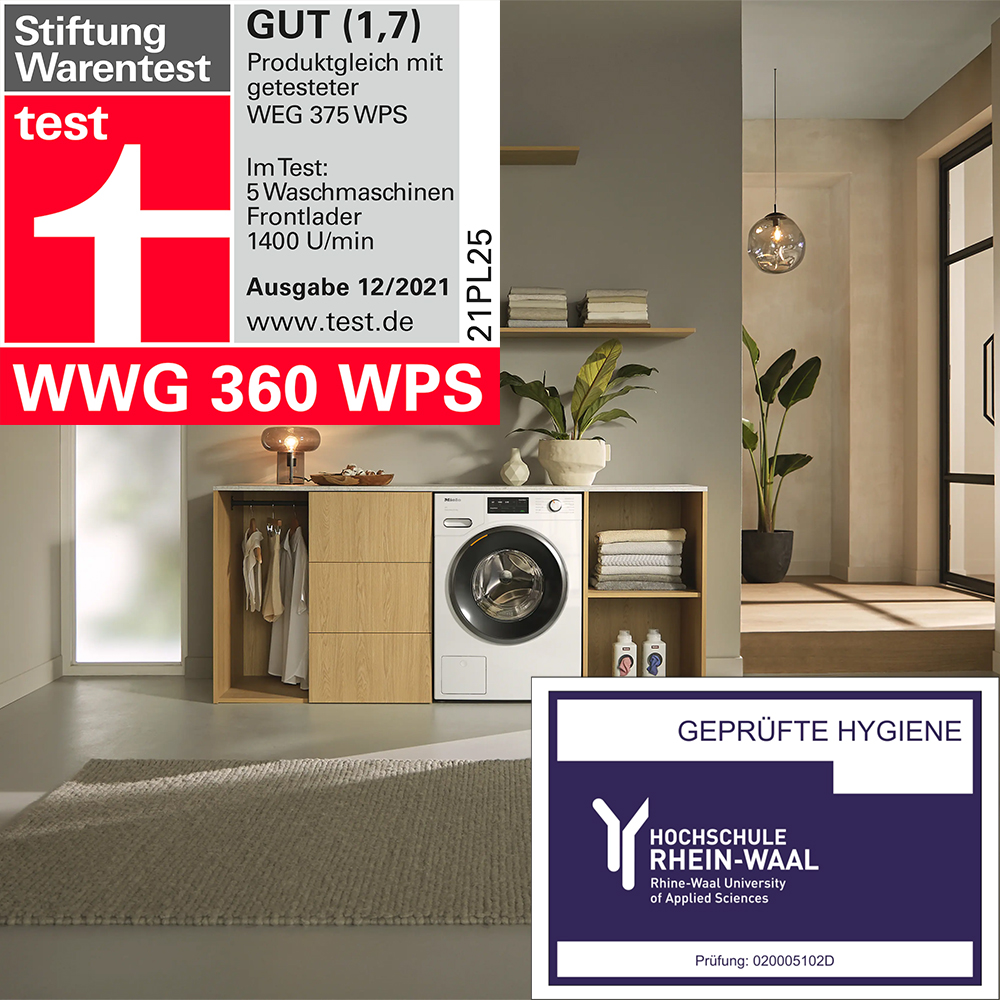 Máy Giặt Cửa Trước Miele WWG360 WPS PWash 9kg