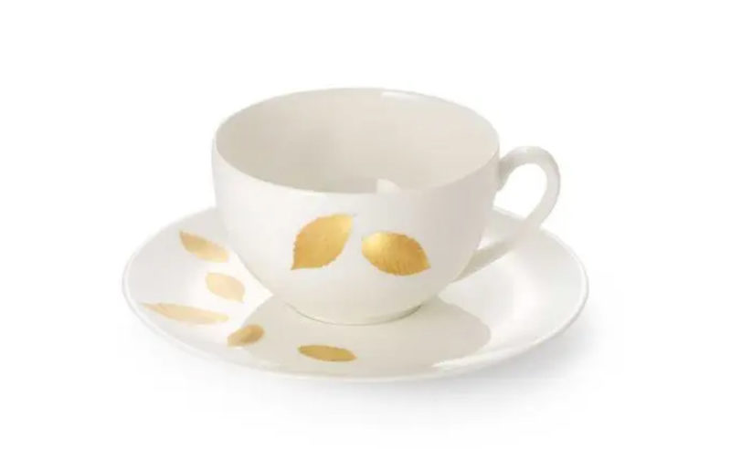 Cốc cà phê, trà Dibbern Gold Leaf 0110808800 0.25L