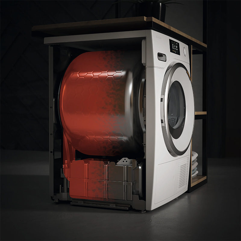 Máy Sấy Quần Áo Heat Pump Miele TWL780WP EcoSpeed Steam 9kg