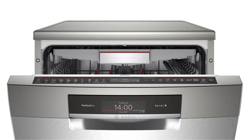 Hướng dẫn sử dụng máy rửa bát Bosch Serie 8 đơn giản nhất
