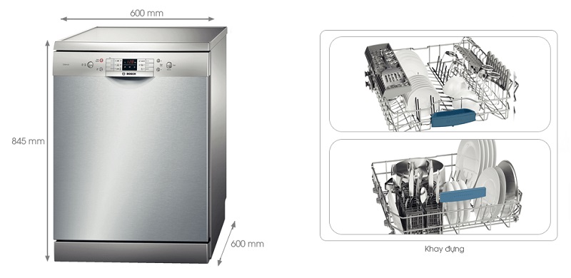 Hướng dẫn sử dụng máy rửa chén Bosch SMS63L08EA - Ý nghĩa của các ký hiệu