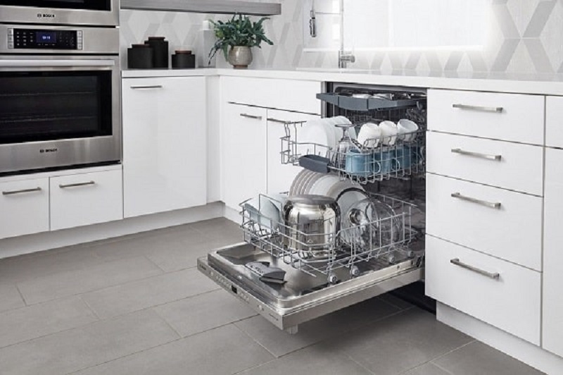 Máy rửa bát mang đến không gian sang trọng cho căn bếp nhà bạn