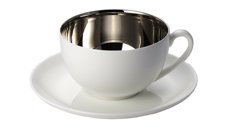 Cốc cà phê, trà Dibbern Platinum & Purple Titanium 0.25L