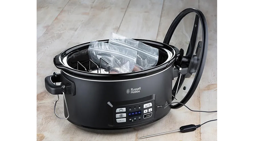 Nồi nấu chậm Sous vide Russell Hobbs 6,5 lít 25630-56 3in1 - Hẹn giờ nấu 1-12 giờ Nồi nấu chậm Sous vide Russell Hobbs 6,5 lít 25630-56 3in1