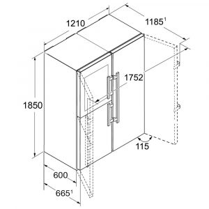 tu lanh liebherr sbses 8486 11 Gia Dụng Đức Sài Gòn