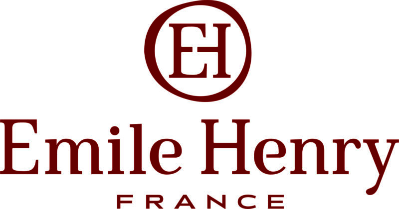 EH Logo EmileHenry Vertical Bordeaux Red CMYK Gia Dụng Đức Sài Gòn