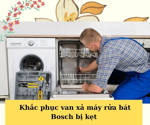 Một số lỗi cơ bản thường xuất hiện trên máy rửa bát bosch