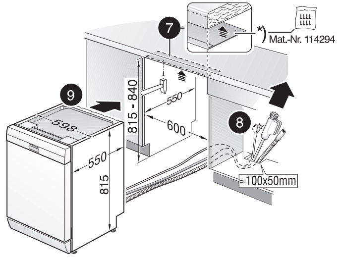 Máy rửa chén Bosch SMS4ECI14E Series 4 Độc Lập