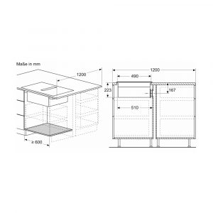 bep tu ket hop hut mui bosch pxx875d67e series 8 12 Gia Dụng Đức Sài Gòn