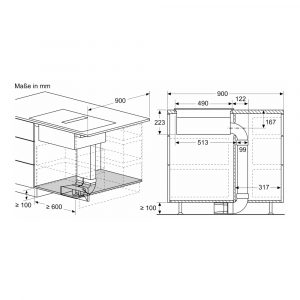 bep tu ket hop hut mui bosch pxx875d67e series 8 13 Gia Dụng Đức Sài Gòn