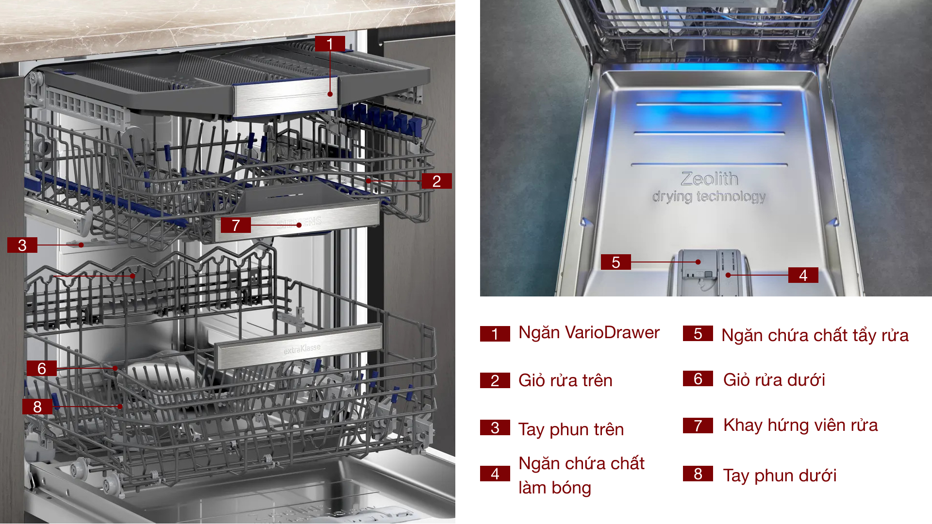 Máy rửa chén bán âm Siemens SN57TS00CD IQ700