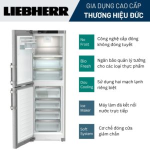 Tủ Lạnh + Đông Liebherr SBNsdh 5264