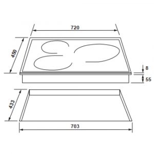 bep tu hong ngoai rosieres pmi732n 6100w 6 Gia Dụng Đức Sài Gòn