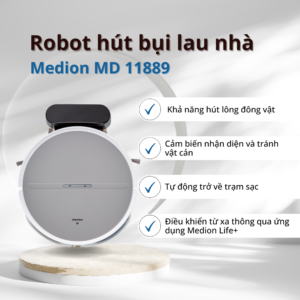 Robot hút bụi Medion MD 11889