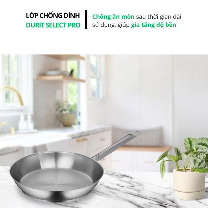 Chảo Inox WMF 0728286031 Gourmet Plus Frying Ø 28cm