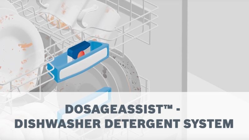 Dosage Assist là công nghệ giúp kiểm soát lượng chất tẩy rửa