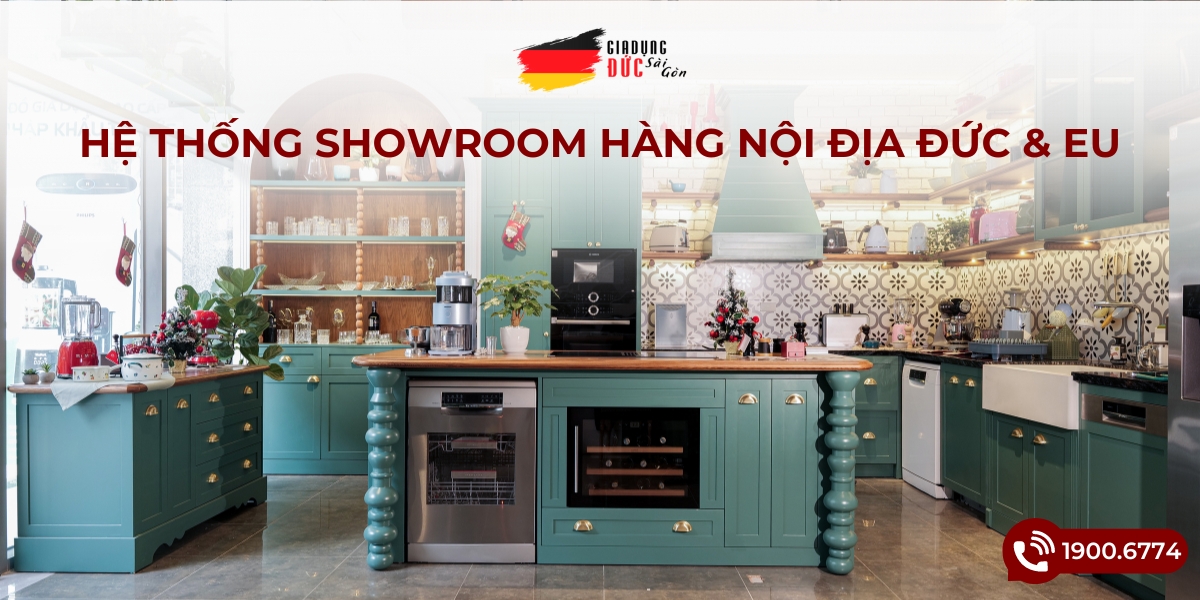 Showroom Hệ Thống Hàng Gia Dụng Nội Địa Đức & EU
