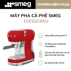 May Pha Ca Phe SMEG ECF02CREU 1 1 Gia Dụng Đức Sài Gòn