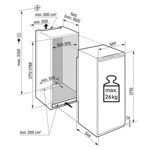 tu lanh am tu liebherr 297 l irbph 5170 peak biofresh 3 Gia Dụng Đức Sài Gòn