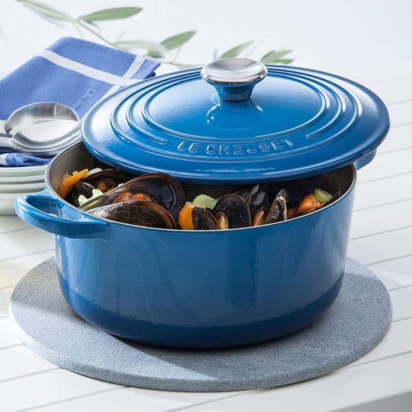 Nồi Gang LeCreuset Bräter Rund Evo 20cm Deep Teal