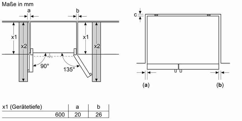 Tủ Lạnh Bosch KAG93AIEPG American Side By Side Serie 6 - 560L