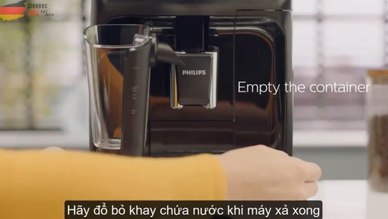 Cách vệ sinh máy pha cà phê Philips