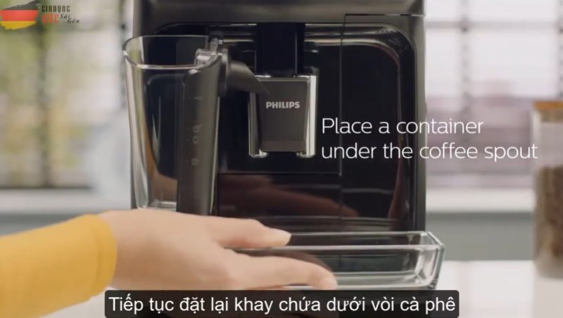 Cách vệ sinh máy pha cà phê Philips