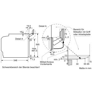 Lò nướng kèm hấp Bosch HSG7361B1