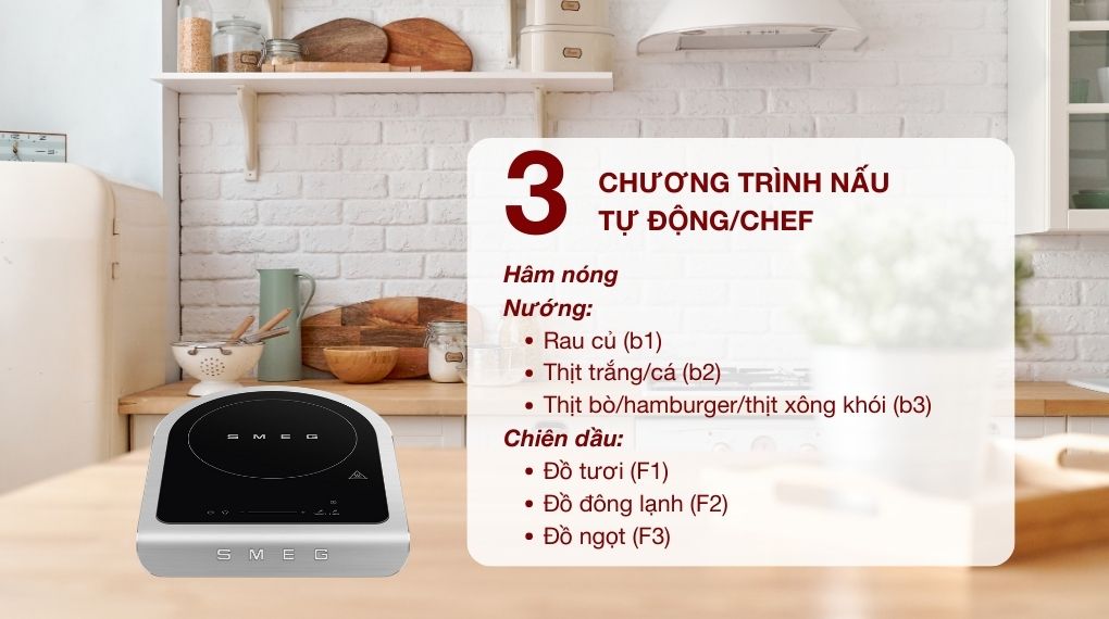 Bếp từ đơn SMEG PIC01 2100W